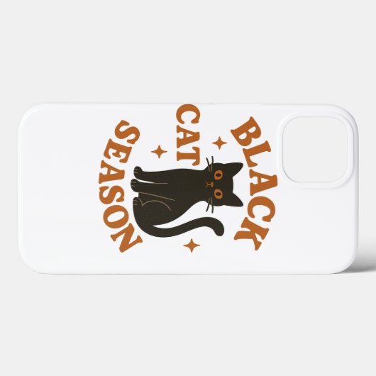 黒猫の季節 Case-Mate iPhoneケース (裏面 (横))