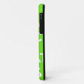 黒猫の岩 Case-Mate iPhoneケース (裏面/左)