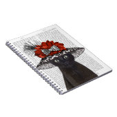 黒猫の帽子 ノートブック (右側)