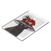 黒猫の帽子 ノートブック (左側)