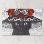 黒猫の帽子 ペーパーパッド (正面)