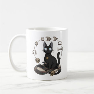 黒猫の弁護士 Lady Justice コーヒーマグ コーヒーマグカップ