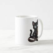 黒猫の弁護士 Lady Justice コーヒーマグ コーヒーマグカップ (正面右)