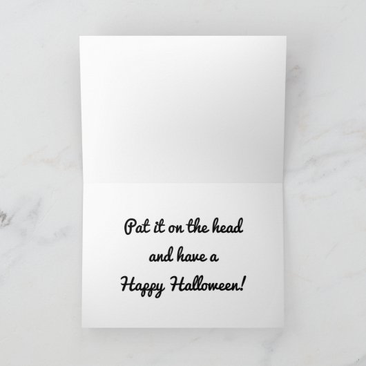 黒猫の恐れ カード (内部)