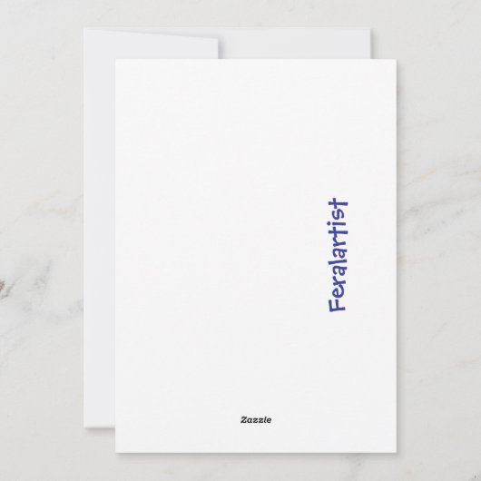 黒猫の星空の夜 シーズンカード (裏面)