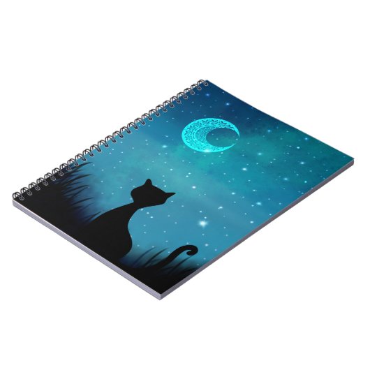 黒猫の星空 ノートブック (左側)