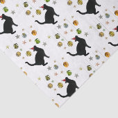 黒猫の星飾りティッシュペーパー 薄葉紙 (詳細)