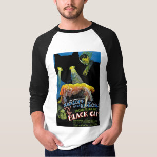 黒猫の映画のポスター Tシャツ