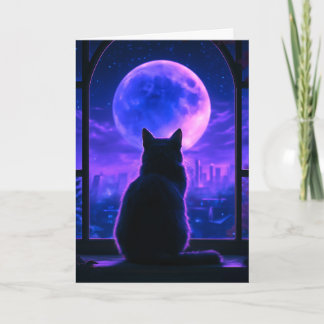 黒猫の月夜 想うあなたへ カード