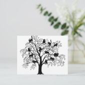 黒猫の木 ポストカード (スタンド正面)