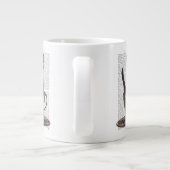 黒猫の湯飲み ジャンボコーヒーマグカップ (裏面)