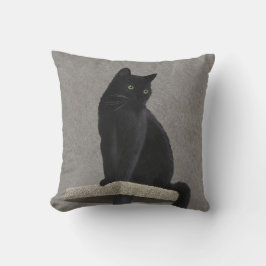 黒猫の王族 クッション