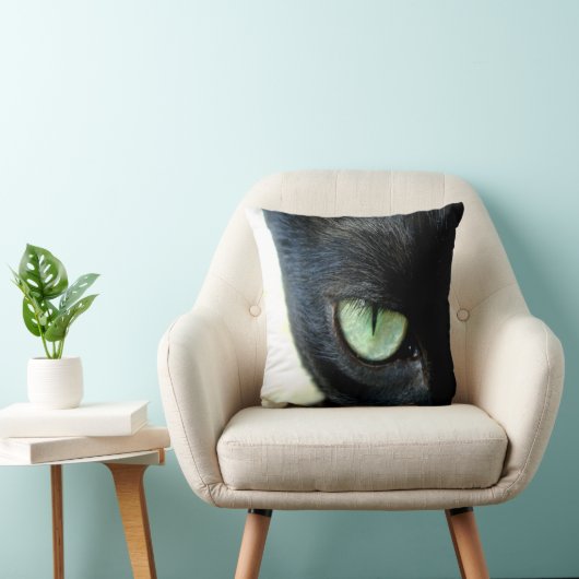 黒猫の目 クッション (椅子)