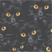 黒猫の目 シール (正面)