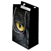 黒猫の目 スモールペーパーバッグ (裏面アングル)
