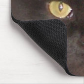 黒猫の目 マウスパッド (コーナー)