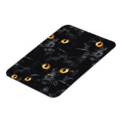 黒猫の目 マグネット (左側)