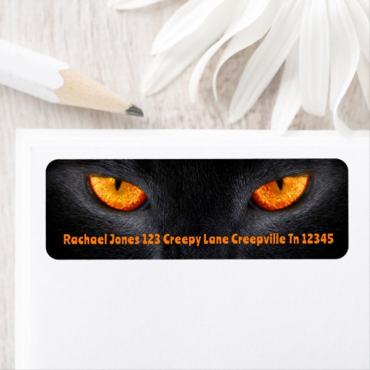 黒猫の目 ラベル (インサイチュ)