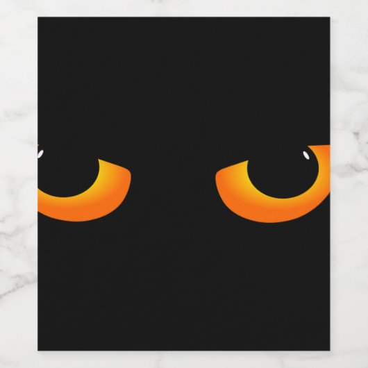 黒猫の目 ワインラベル (シングルラベル)