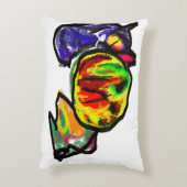 黒猫の秋の待ち アクセントクッション (裏面(縦))