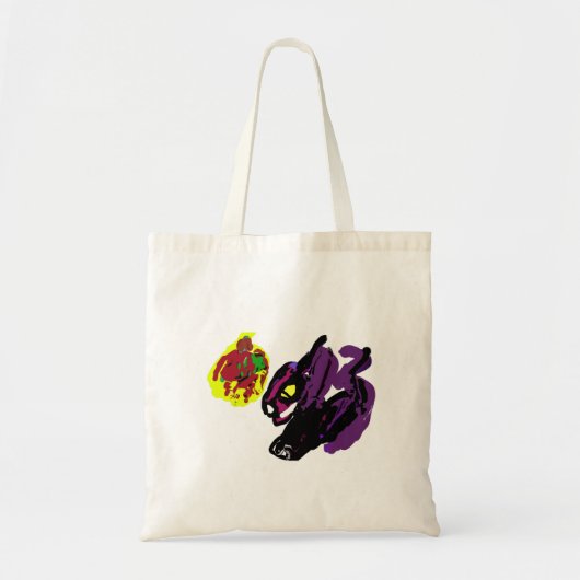 黒猫の秋 トートバッグ (正面)