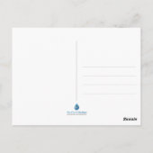 黒猫の緑の目 ポストカード (裏面)