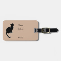 黒猫の荷物のラベル