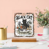 黒猫の薬局 猫 魔女 ミスティック アポセカリー アクリルサイン (ウェディング)