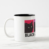 黒猫の規則! コーヒー・マグ ツートーンマグカップ (左)