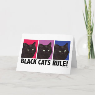 黒猫の規則! 空白のなカード カード