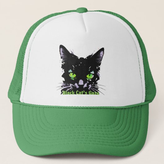 黒猫の視線 キャップ (正面)