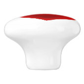 黒猫の赤いハート セラミックノブ (側面)