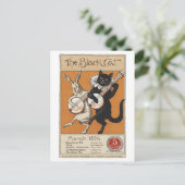 黒猫の遊番上未知の作家 ポストカード (スタンド正面)