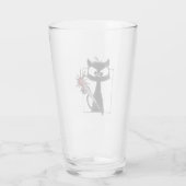 黒猫の野球ホラー ハロウィン タンブラーグラス (裏面)