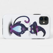 黒猫の魔女帽 Case-Mate iPhoneケース (裏面(横))