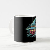 黒猫の魔女 コーヒーマグカップ (正面左)
