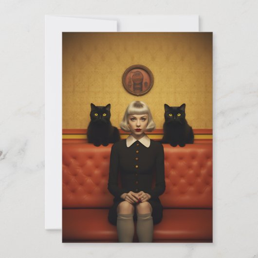 黒猫の魔女 シーズンカード (正面)