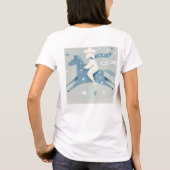 黒猫の魔女 Tシャツ (裏面)