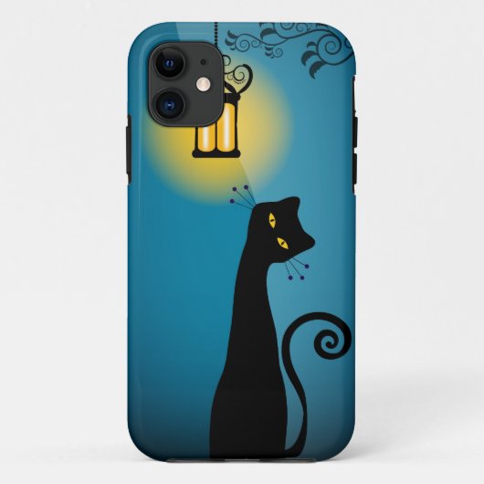 黒猫のiPhone 5の場合 Case-Mate iPhoneケース (裏面)