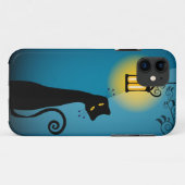 黒猫のiPhone 5の場合 Case-Mate iPhoneケース (裏面(横))