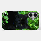 黒猫のiPhone / iPadケース Case-Mate iPhoneケース (裏面 (横))
