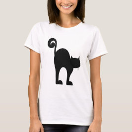 黒猫のTシャツ Tシャツ
