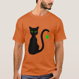黒猫のTシャツ Tシャツ