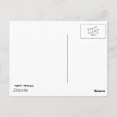 黒猫はがき ポストカード (裏面)