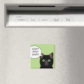 黒猫はシェルターマグネットを買わない マグネット (インサイチュ (食洗機))