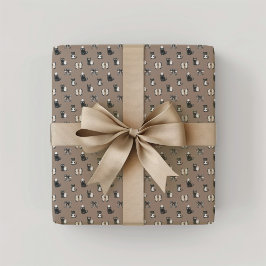 黒猫は弓と幽霊 ラッピングペーパー