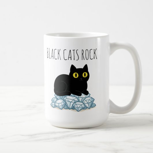 黒猫は最高 コーヒーマグカップ (右)