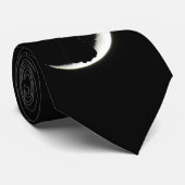 黒猫は月および背部に愛します ネクタイ (ロール)