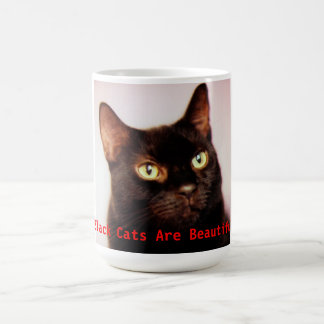 黒猫は美しいマグです コーヒーマグカップ
