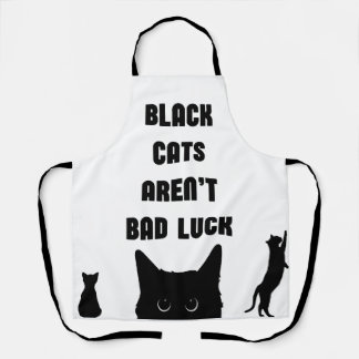 黒猫は運が悪くない エプロン